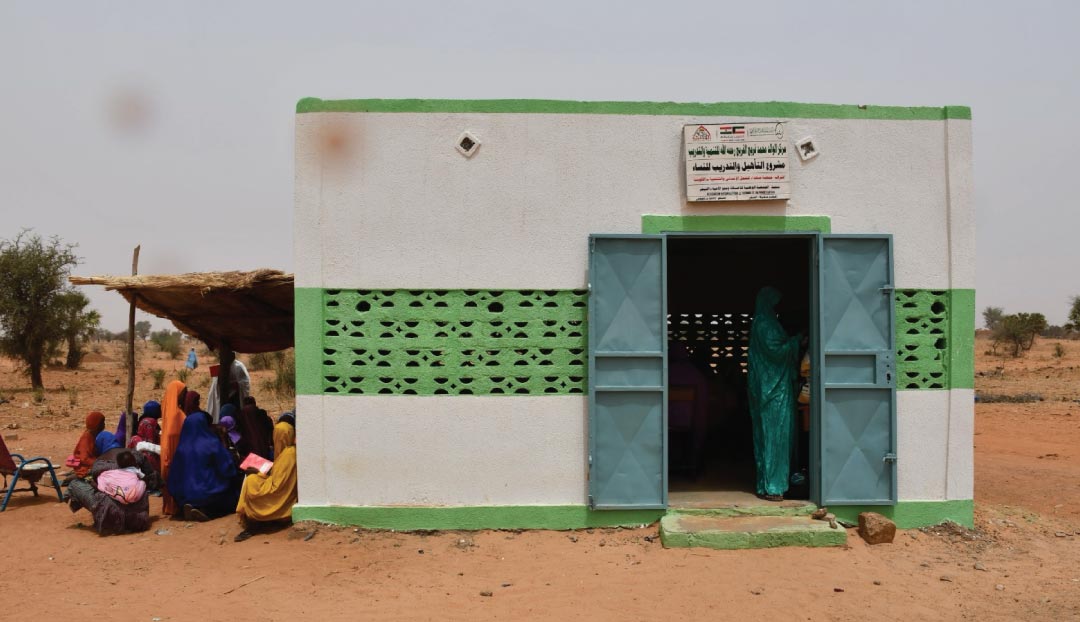 افتتاح مركز الوالد محمد فريج الفريج للتنمية والتدريب في النيجر وتدشين معمل خياطة نسائي