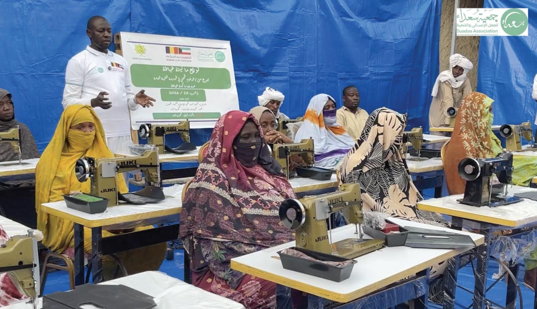 توزيع 30 ماكينة خياطة لدعم سبل العيش في تشاد